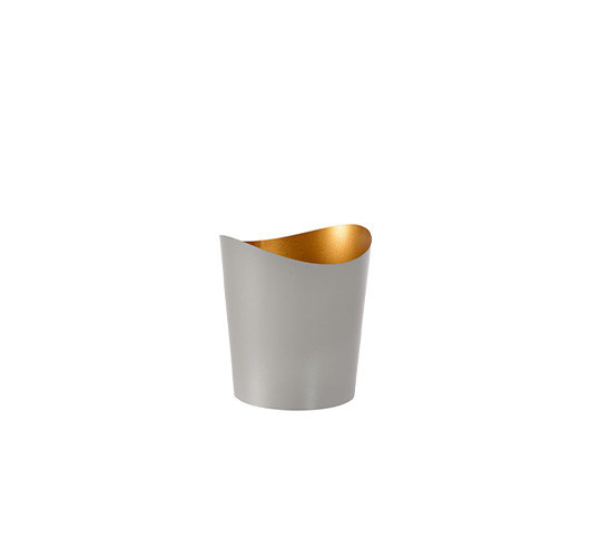 RIPPLE CANDELABRO GRANITO (6uds)