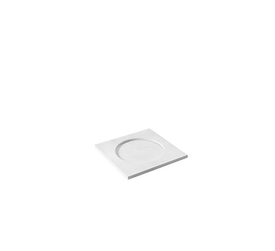 DOMINO BASE VASO/BOTELLA BL 20x20 cm