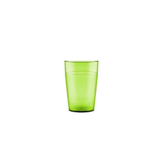 POLITRAY VASO VERDE LIMA h 102 mm 25 cl