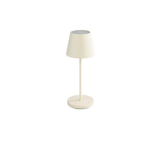 MERLE LAMPARA MESA BL 11 cm  h 30,5 cm