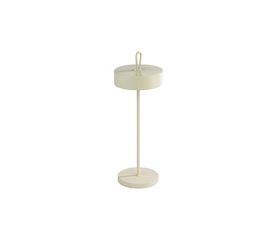 CLEO LAMPARA MESA BLANCA 12 cm h 30,5 cm