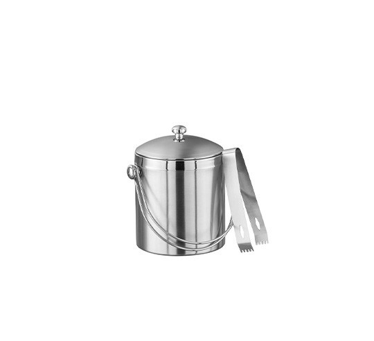 CUBITERA INOX C/PINZA 12 cm h 14 cm
