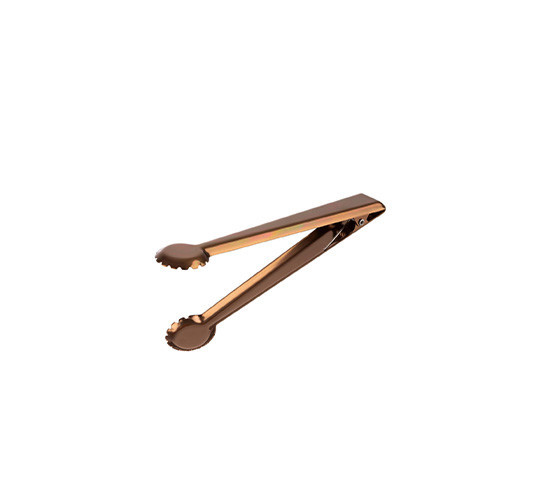 BARTENDER PINZA HIELO COBRE 20 cm