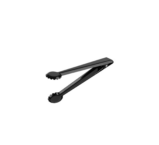 BARTENDER PINZA HIELO NEGRA 20 cm