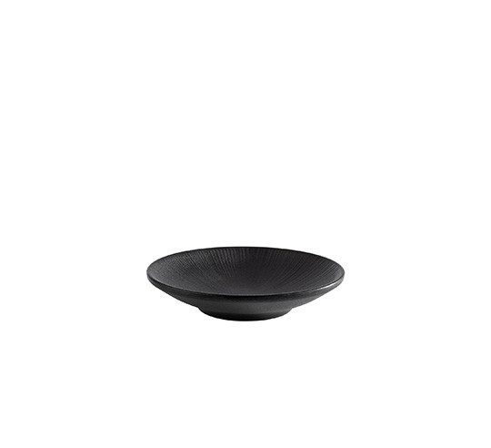NERO PLATO 21 cm h 3 cm