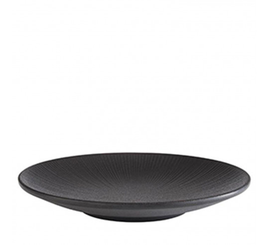 NERO PLATO 42 cm h 3,5 cm