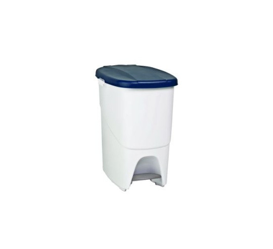 PEDALBIN CUBO BASURA AZUL h 42 cm 25 l