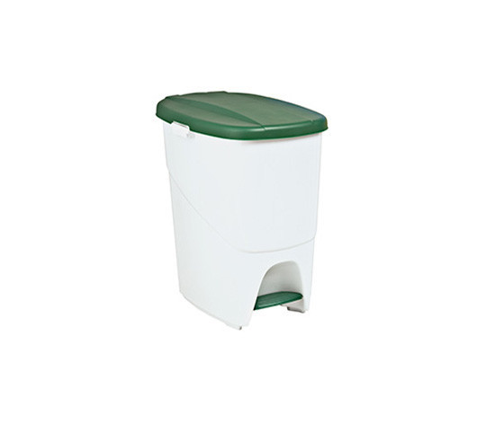 PEDALBIN CUBO BASURA BLANCO h 42 cm 25 l
