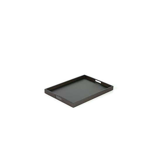 BANDEJA ROOM SERVICE WENGE 40x40 cm