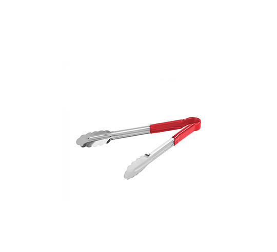 PINZA BUFFET INOX ROJA 24 cm