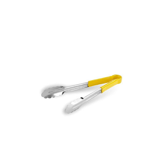 PINZA BUFFET INOX AMARILLA 30 cm