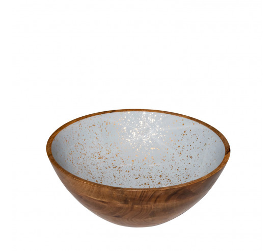 NATURAL BOL MADERA GRIS 30x10 cm