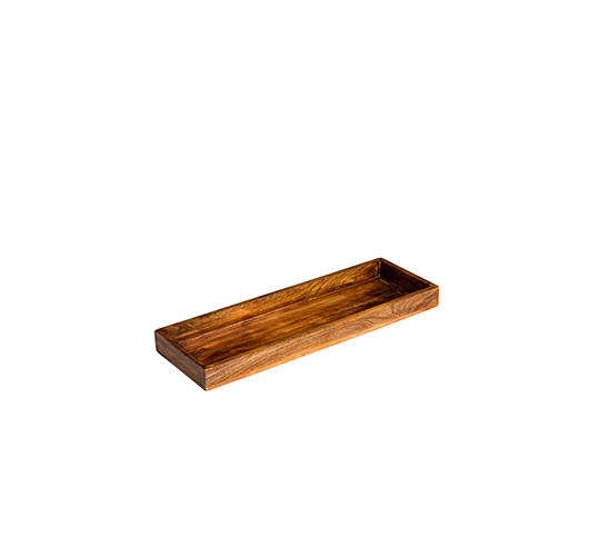 NATURAL BANDEJA BUFFET MADERA 62x21 cm