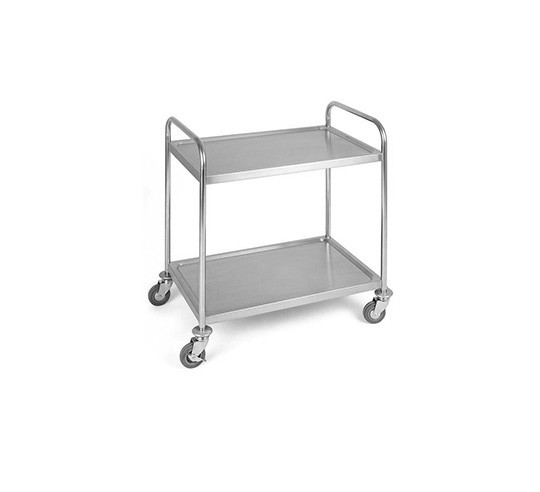 CARRO DE SERVICIO CON 2 ESTANTES 91 cm