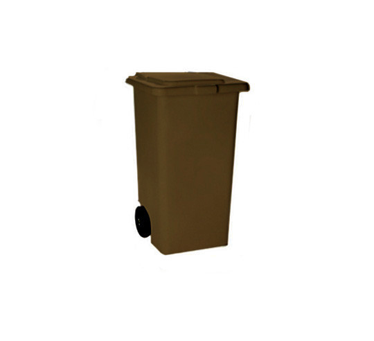 NORMAPLAS CUBO BASURA C/P MARRON 60 l