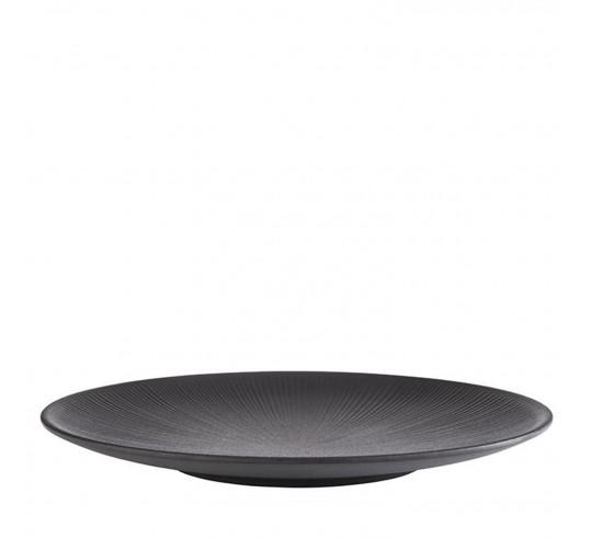 NERO PLATO 33 cm h 3,5 cm