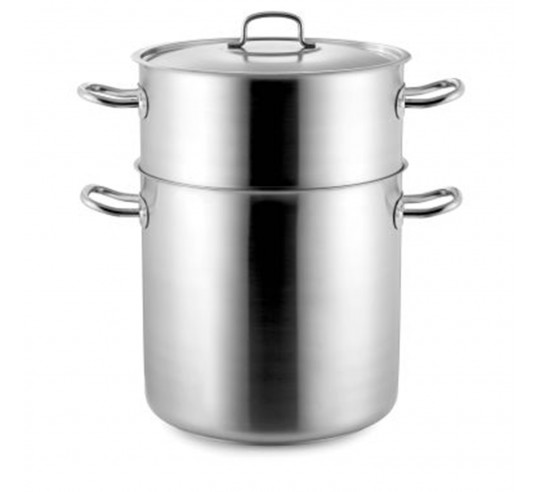 ECOINOX MARMITA VAPOR 32 cm h 51 cm 15 l