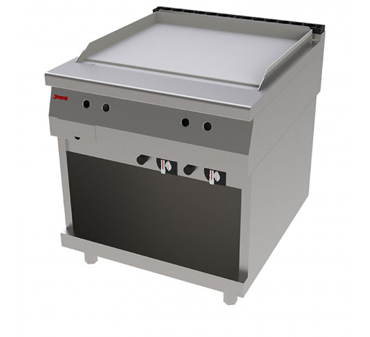 FRY TOP GAS C MUEB JEMI S900 80 CM LISO
