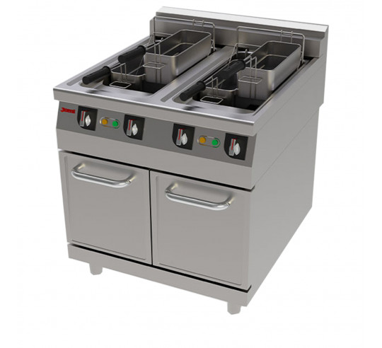 FREIDORA ELECTRICA C M JEMI S900 23+23 L