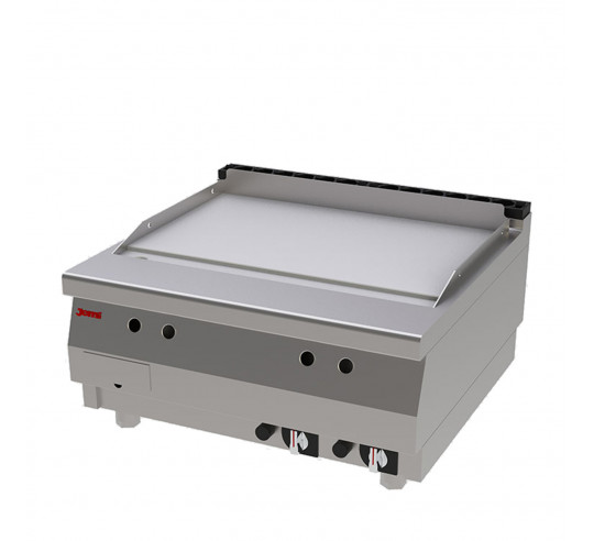 FRY TOP GAS JEMI S750 80 CM LISO