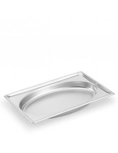 CUBETA INOX OVAL GN 1/1-100