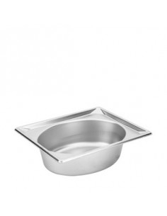 CUBETA INOX OVAL GN 1/2-100