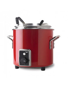 RETRO OLLA BUFFET ROJA 6,6 l