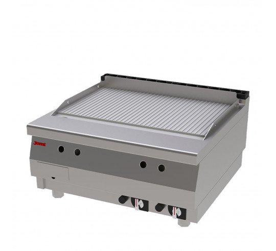 FRY TOP GAS JEMI S750 80 CM RANULADO