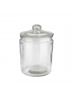 BOTE VIDRIO CON TAPA...