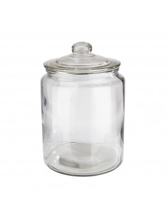 BOTE VIDRIO CON TAPA...