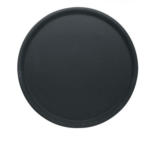 ROUND TRAY BLACK 40,5 cm