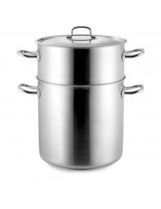 ECOINOX MARMITA VAPOR 28 cm...