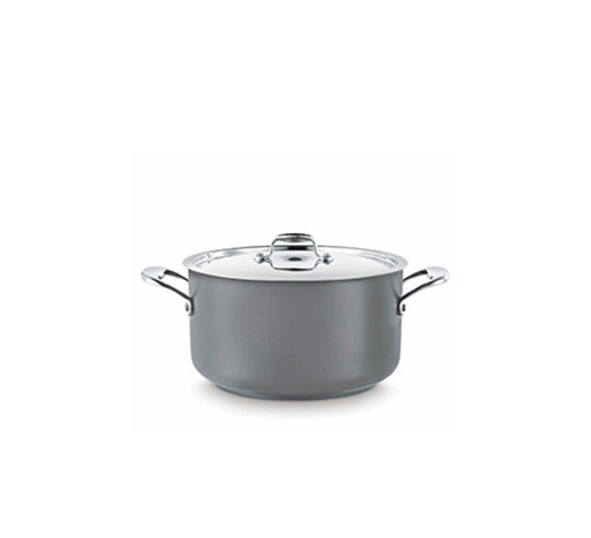 COOL LINE GRIS CACEROLA ALTA 32 cm
