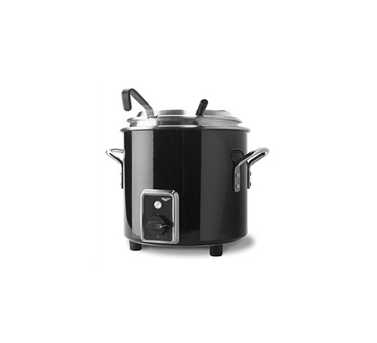 RETRO OLLA BUFFET NEGRO 6,6 l