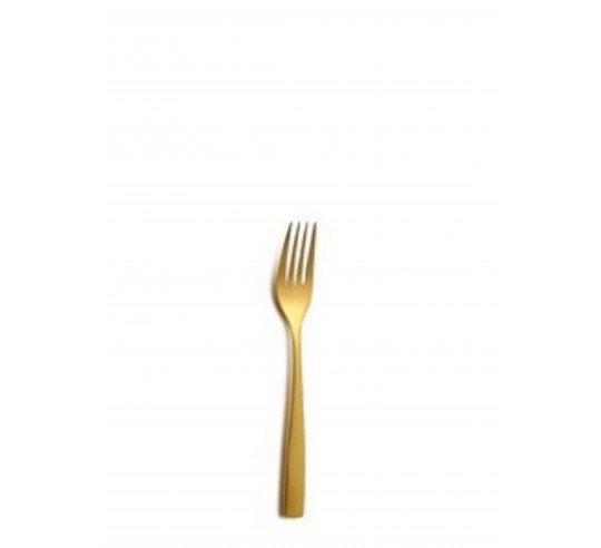 SINXELO SATIN ORO TENEDOR PASTEL 145 mm