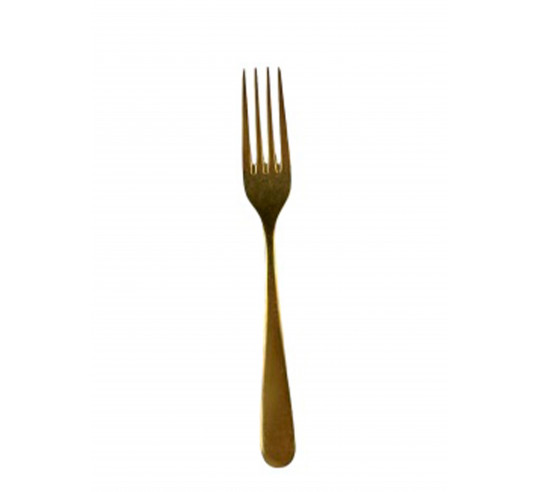 BAMBERG ORO TENEDOR MESA 210 mm