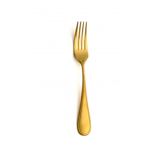 CONTOUR VINTAGE ORO TENEDOR MESA