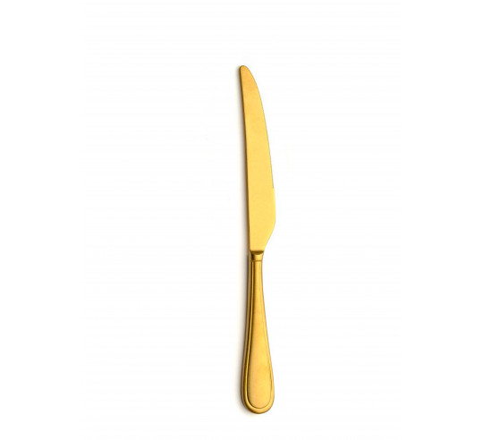 CONTOUR VINTAGE ORO CUCHILLO POSTRE MBC