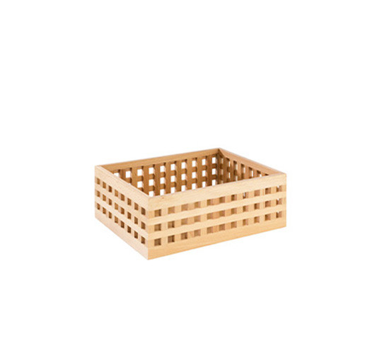 EXPOSITOR PAN WOOD CESTA BAJA 34x26 cm