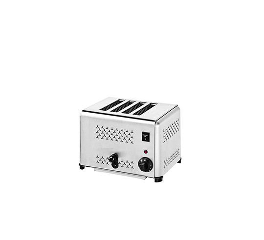 TOSTADOR VERTICAL 4 RANURAS 37x21 cm