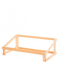 SOPORTE ALTO PARA CAJAS MADERA