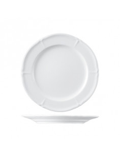 BARROCO WH. FLAT PLATE 25