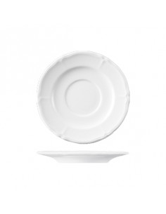 BARROCO WH. COFFEE SAUCER 13