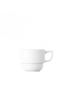 SQUARE WH. TEA CUP 19