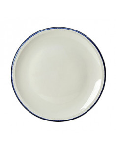 DAPPLE-BLUE PLATO PIZZA...