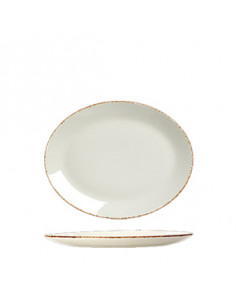 DAPPLE-BROWN FUENTE OVAL 20 cm