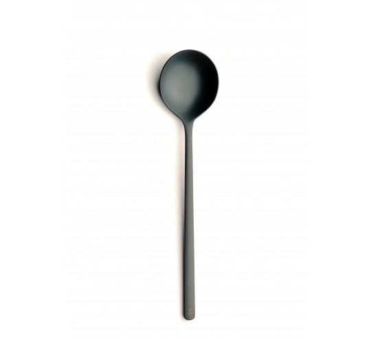 ATLANTIDA ICE NEGRO CUCHARA MESA