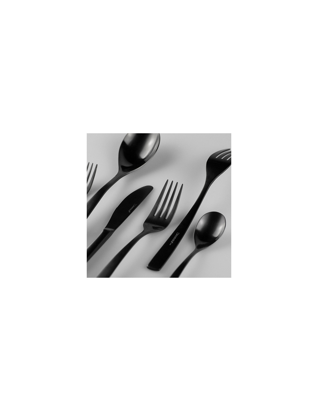SINXELO BLACK DESSERT SPOON SINXELO BLACK DESSERT SPOON