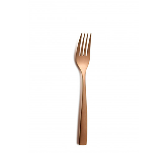 SINXELO SATIN COBRE TENEDOR POSTRE 190mm