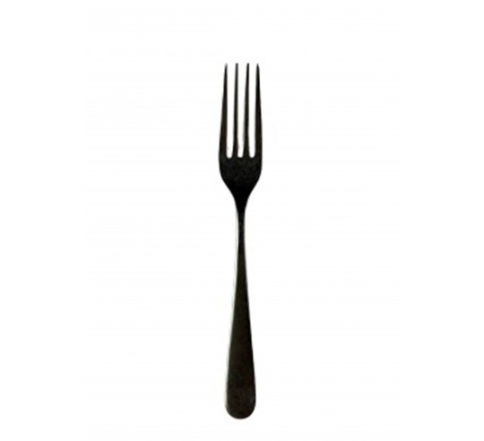 BAMBERG NEGRO TENEDOR MESA 210 mm